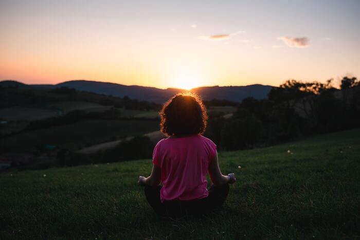 meditacao no amanhacer