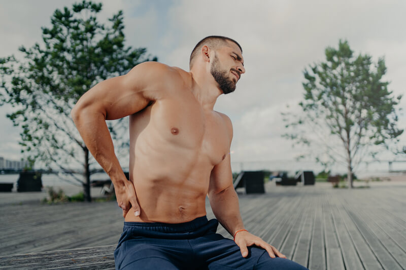como aliviar dor na lombar exercicios