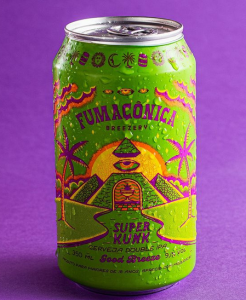 Latinha da cerveja super kunk IPA da Fumaçônica