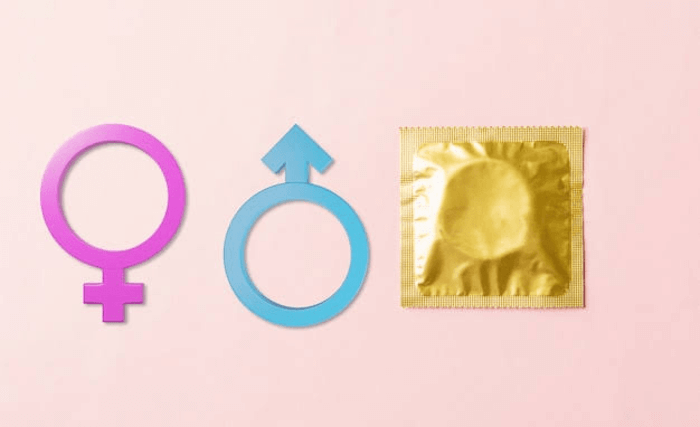 tratamento da aids simbolos e preservativo