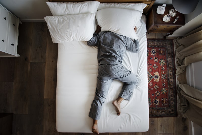 disturbios do sono cama