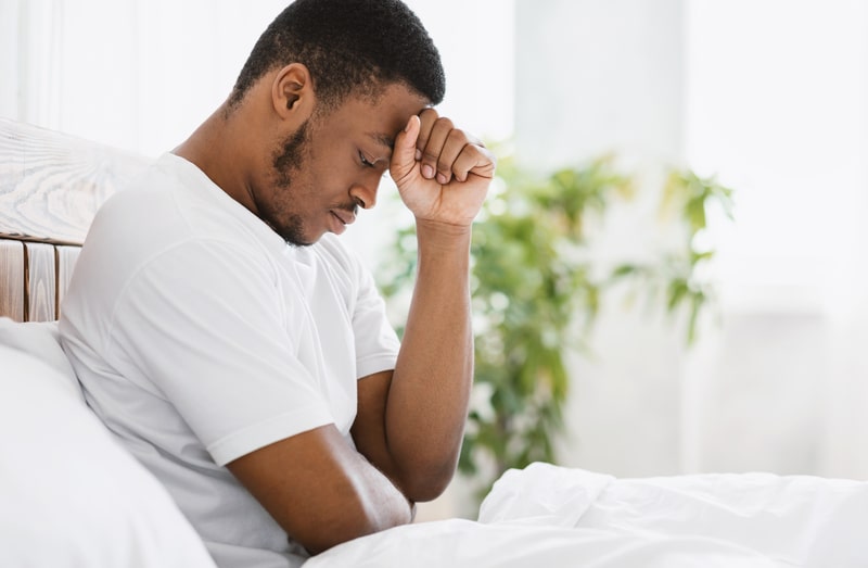 como vencer a depressao homem triste