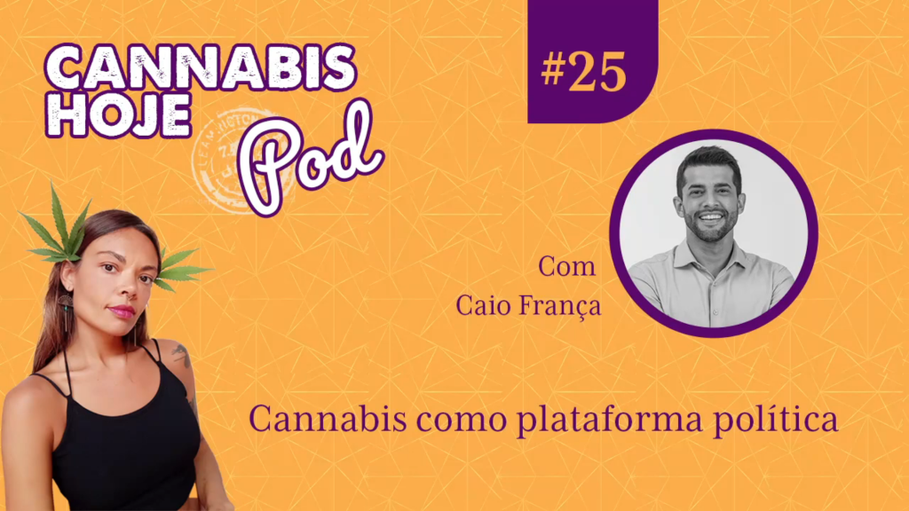 Episódio de estreia da segunda temporada do Cannabis Hoje Pod recebeu o deputado Caio França