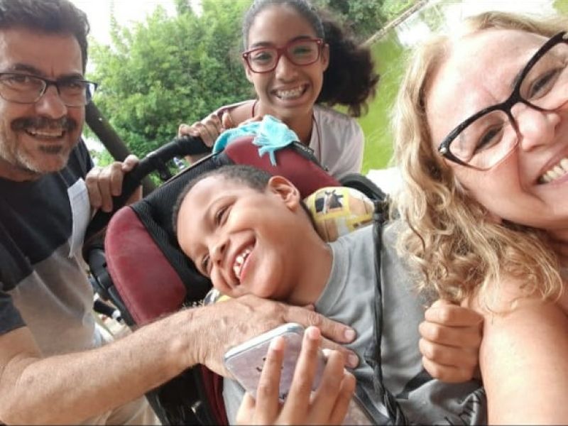 Neide e família 4