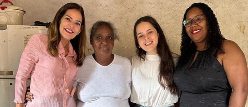 Neta de Lula visita pacientes de Cannabis em Búzios