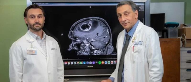 Rutkowski e Baban testam a substancia contra o glioblastoma - (Michael Holahan, Augusta University)