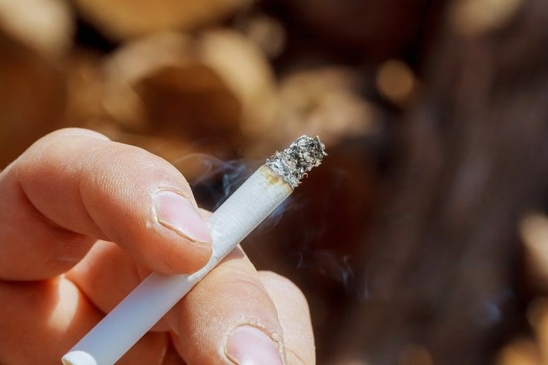combate ao fumo mao e cigarro