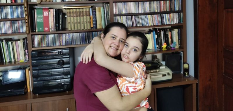 Isadora e Maria Julia